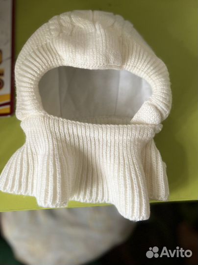 Шапка шлем зимняя