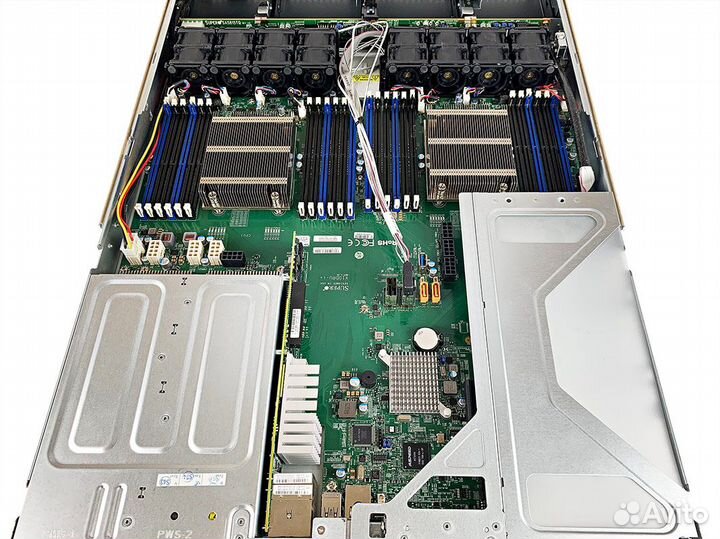 Сервер Supermicro 6019U-TR4T 2xPlatinum 8170 32Gb