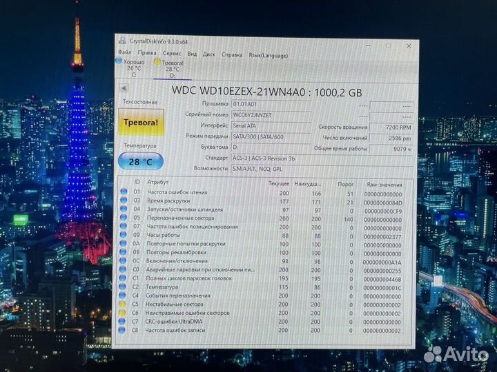 Жесткий диск 1тб WD Blue