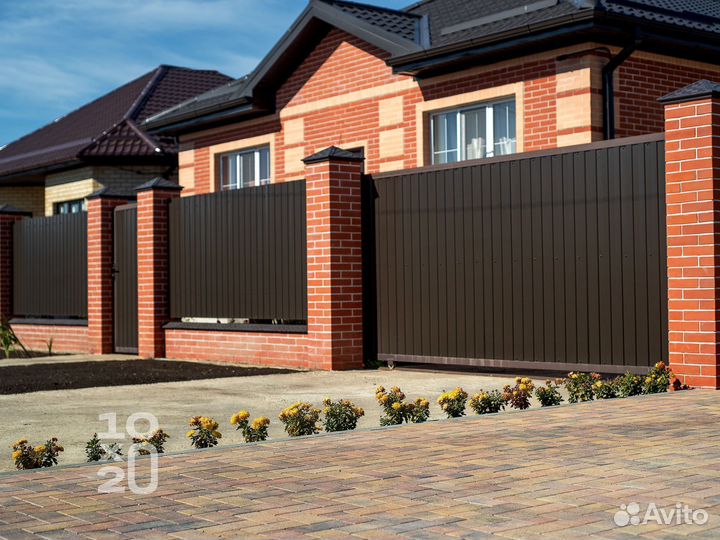 Тротуарная плитка, брусчатка, бордюры с укладкой