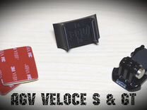 Крепление камеры GoPro на Мотошлем AGV Veloce