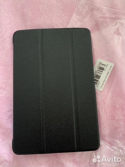 Чехол для iPad mini 4, новый (черный, под кожу)