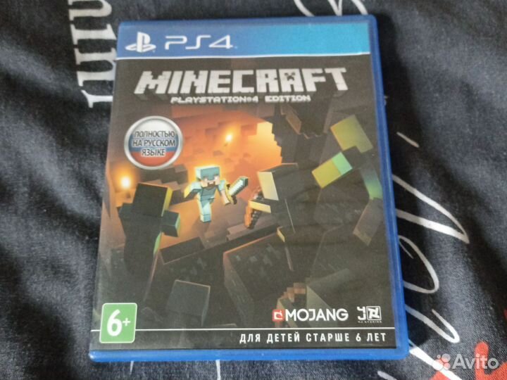Диски на ps4 майнкрафт