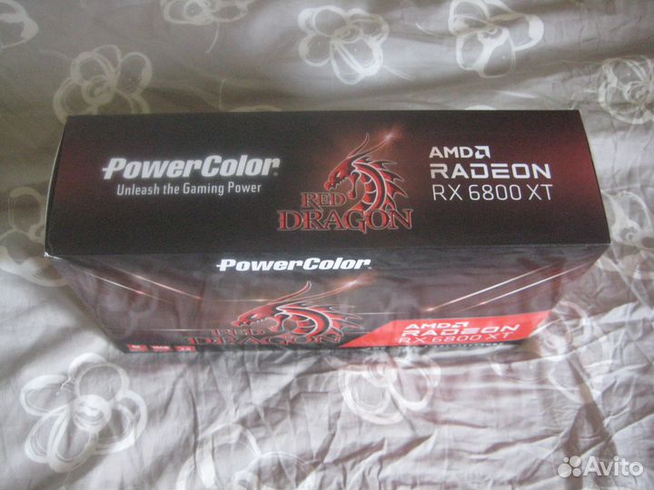 PowerColor RX6800XT - коробка