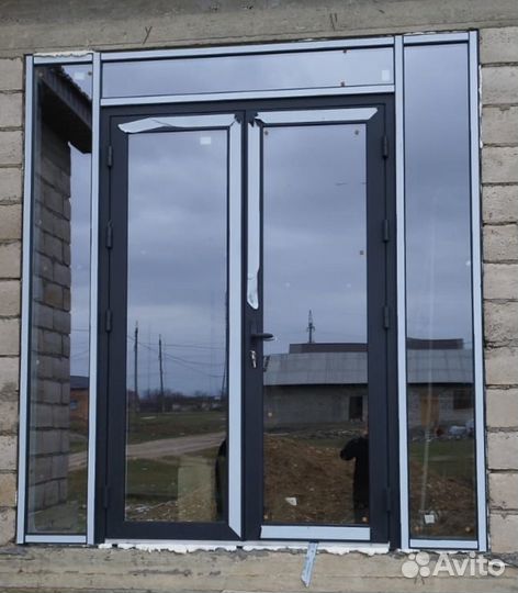 Алюминевые окна двери витражи