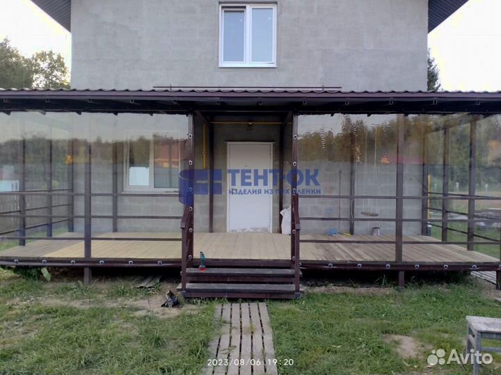 Мягкие окна для террас