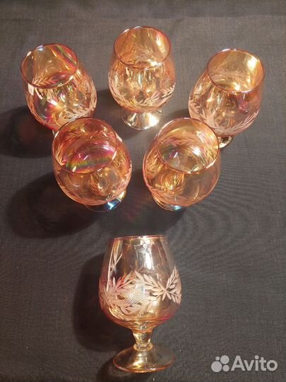 Бокалы коньячные/стопочки