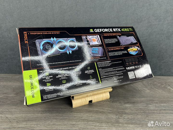 Видеокарта GeForce RTX 4060 Ti eagle 8GB