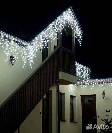 Гирлянда уличная бахрома