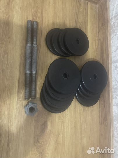 Гантели разборные