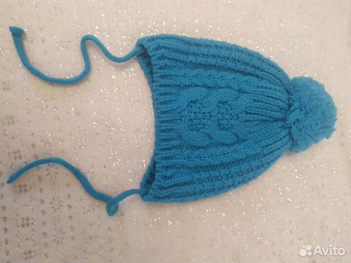 Шапка для девочки демисезонная