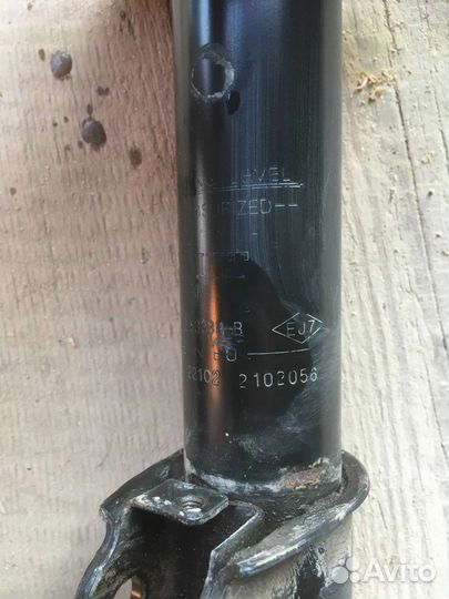 Передние стойки на renault logan 2