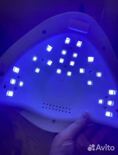 Лампа для сушки ногтей маникюрная