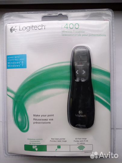 Пульт презентер Logitech Presenter R400 / R700