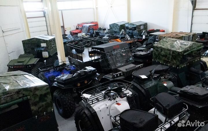 Вездеход переломка Ермак (Снегоболотоход)