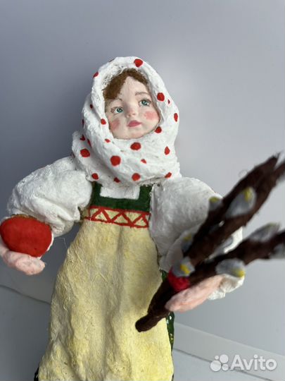 Ватная игрушка