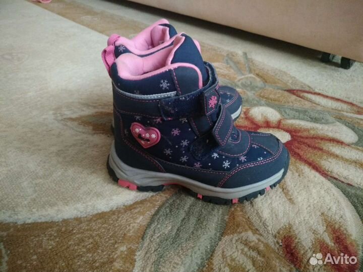 Ботинки для девочки зимние
