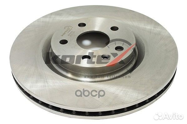 Диск торм. cadillac CTS перед.вент. (d345mm) K