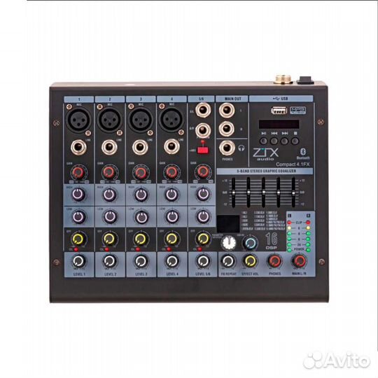 Микшерный пульт ZTX Audio Compact 4.1Fx