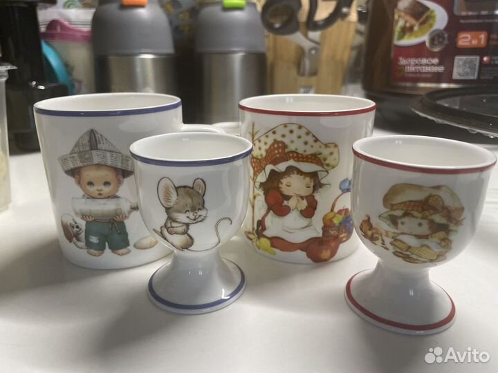 Фарфоровые детские чашки Bogemia
