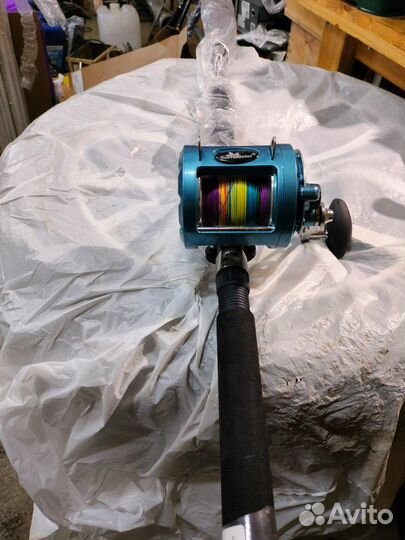 Спиннинг морской с катушкой