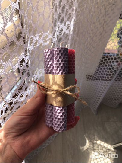 Свечи из вощины