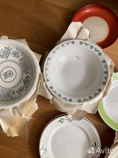 Тарелки СССР разное