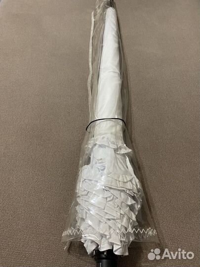 Зонт свадебный белый