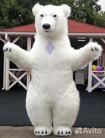 Белый медведь аниматор