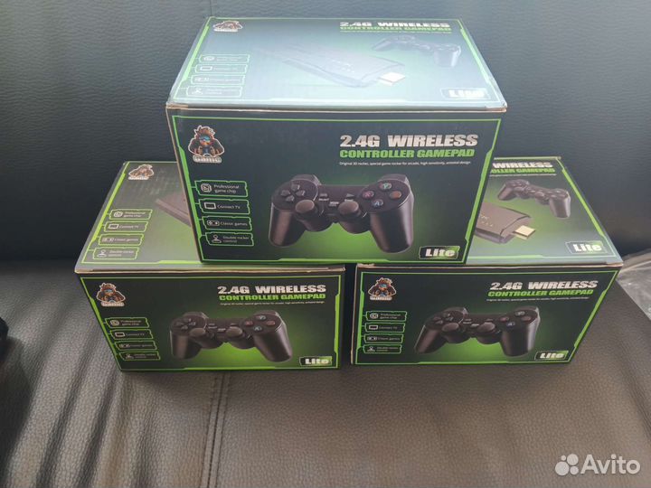 Игравая приставка 64гб game stick lite 4K 10000игр