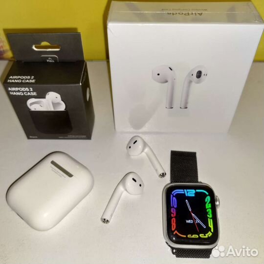 Apple Watch 7 45 и 41mm + Airpods 2