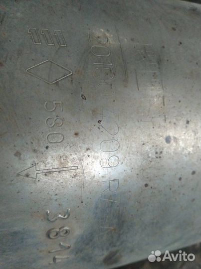 Глушитель в сборе Renault Logan Ii седан 1.6 16кл