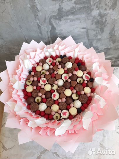 Съедобные букеты из конфет