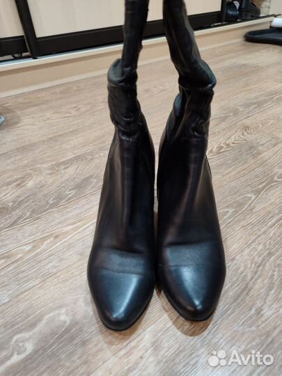 Сапоги натуральная кожа