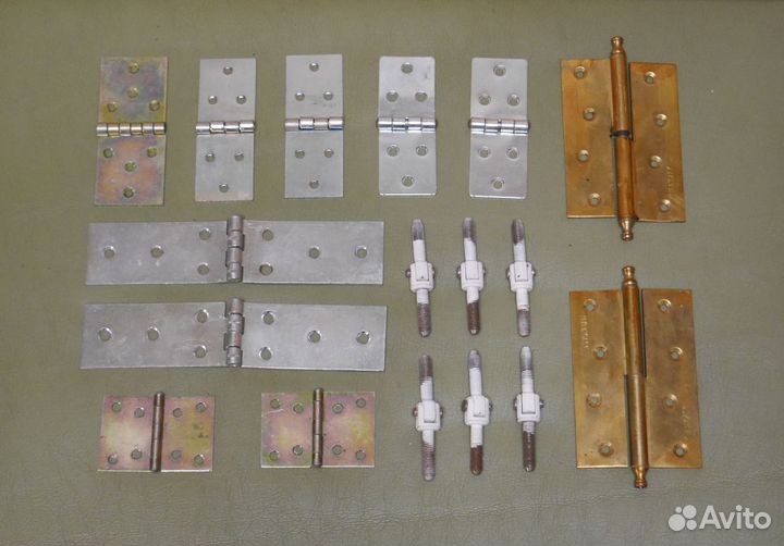 Петли шарниры разные много