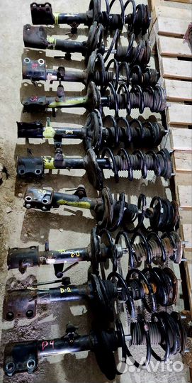 Передние амортизаторы toyota highlander 2