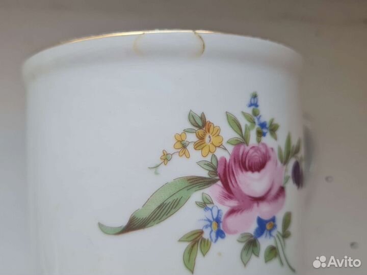 Набор чайной посуды Мейсенский букет