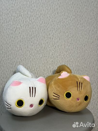 Мягкие игрушки коты