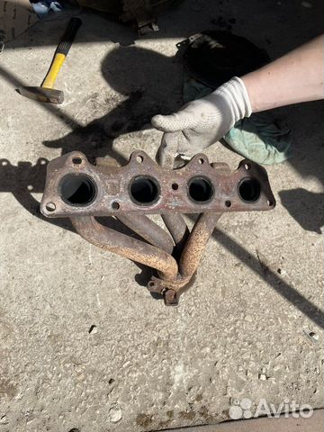 Выпускной коллектор kia rio 3, Hyndai solaris