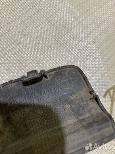 Заглушка буксировочного крюка chevrolet cruze