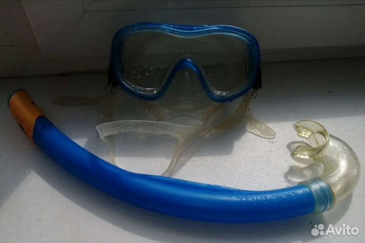 Маска и трубка для плавания Tribord