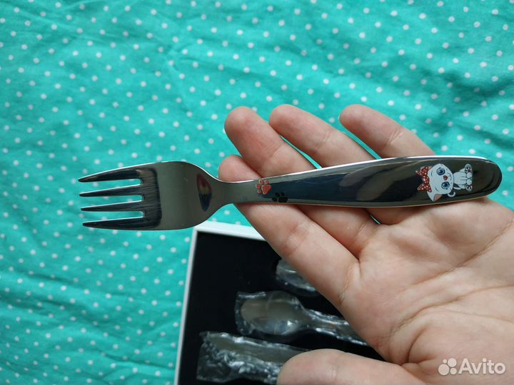 Набор столовых приборов для детей kiddi-media