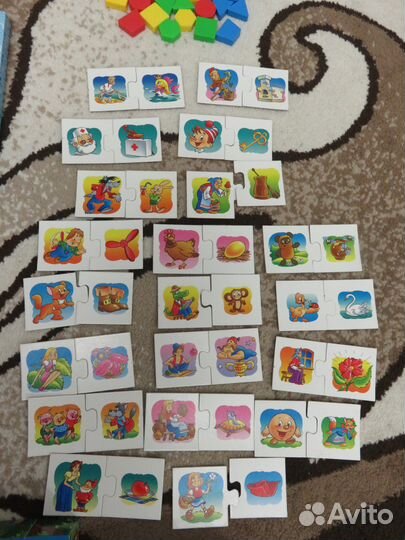 Bunchems, магнитная мозаика, кубики, игры