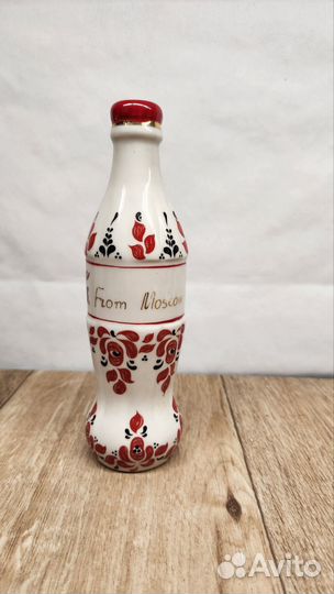 Фарфоровая бутылка Coca Cola