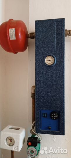 Электрический котел северянин - 5 и дровяной котел