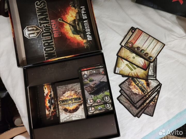 Настольная игра world of tanks Rush