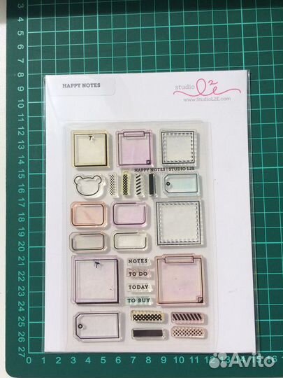 Штампы для скрапбукинга и планирования