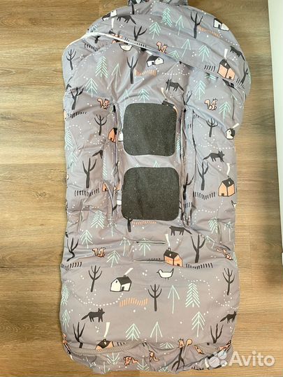 Конверт в коляску leokid