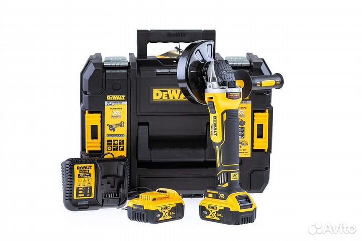 Шлифмашина угловая DeWalt DCG405P2