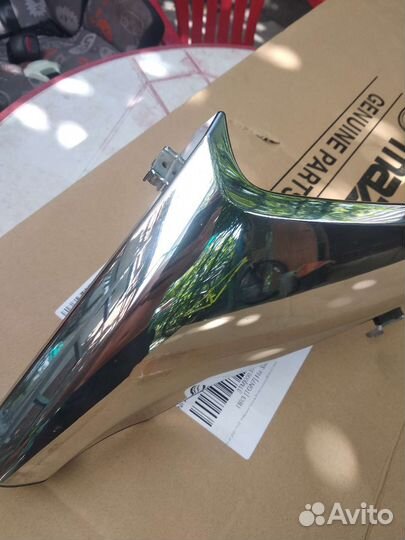 Молдинг хром решётки радиатора mazda cx9